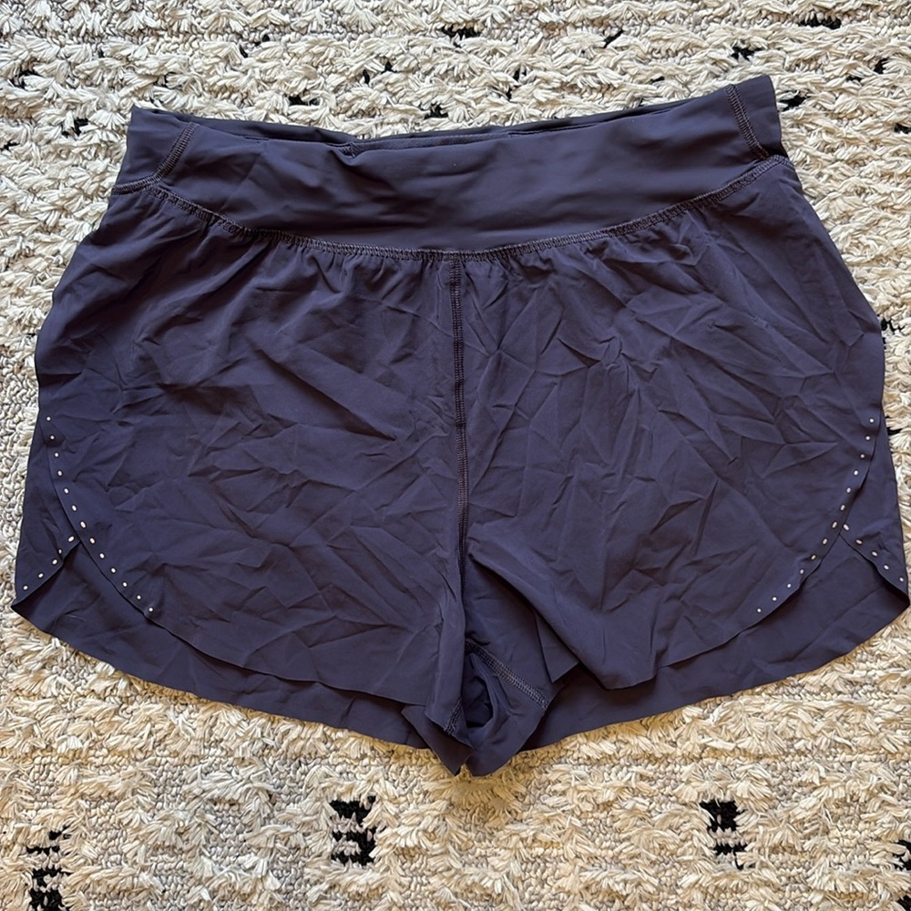 Lululemon Fast and Free Reflective High-Rise Classic-Fit Short 3” -Nightfall